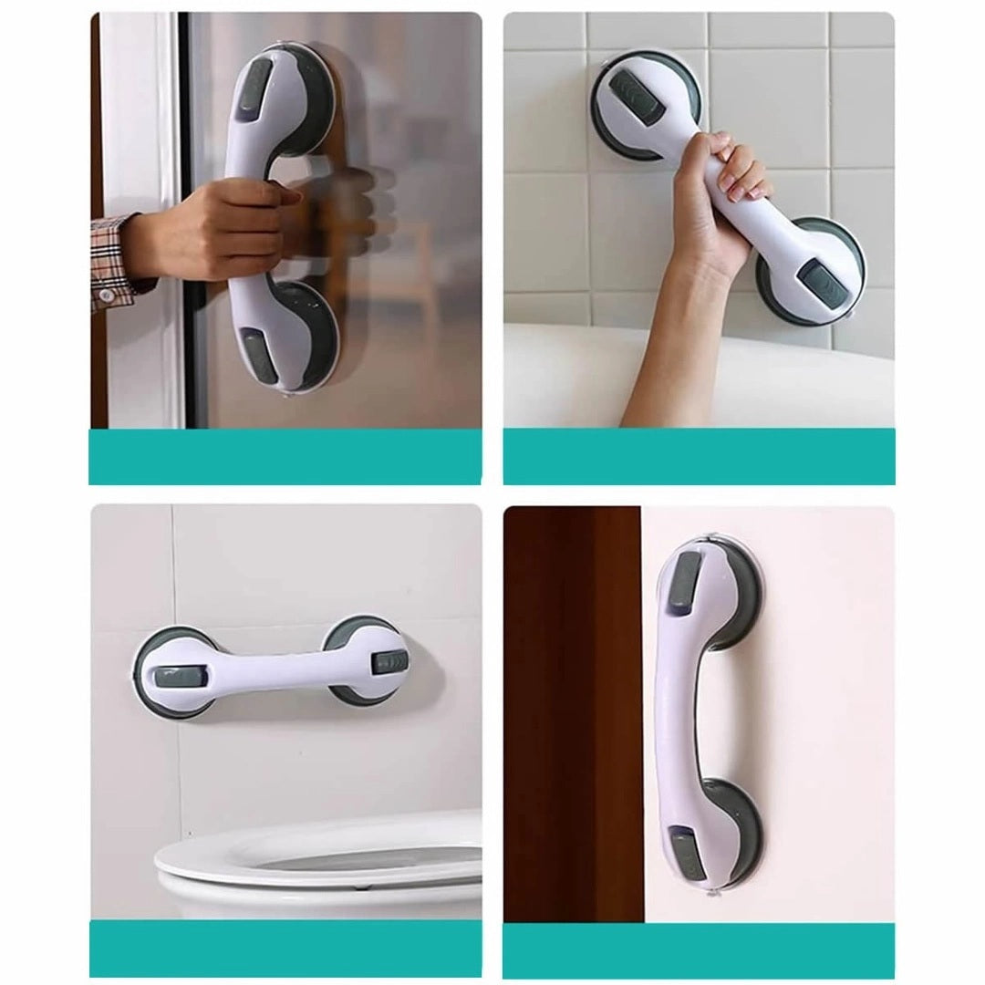 Soporte con ventosas para baño GeckoMax 2x1