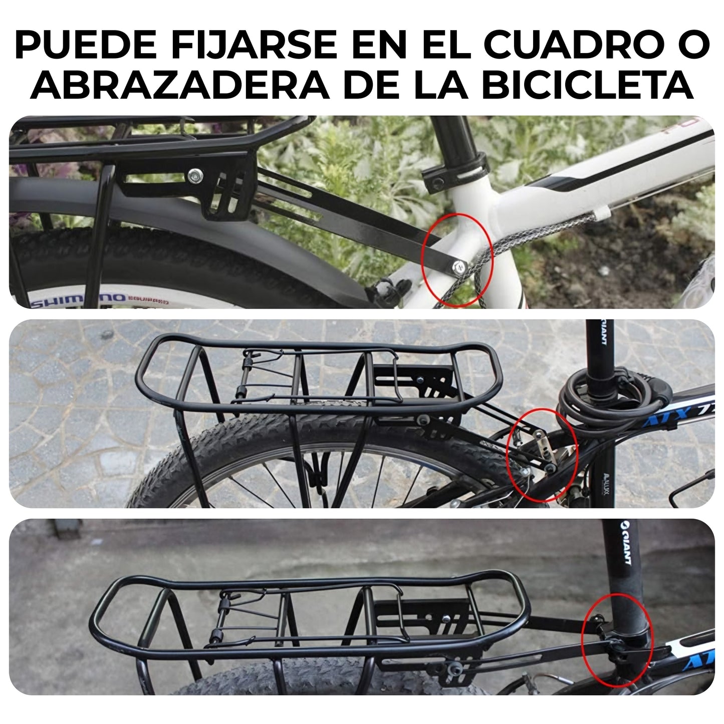 Parrilla MTB Grand Tourist Alum